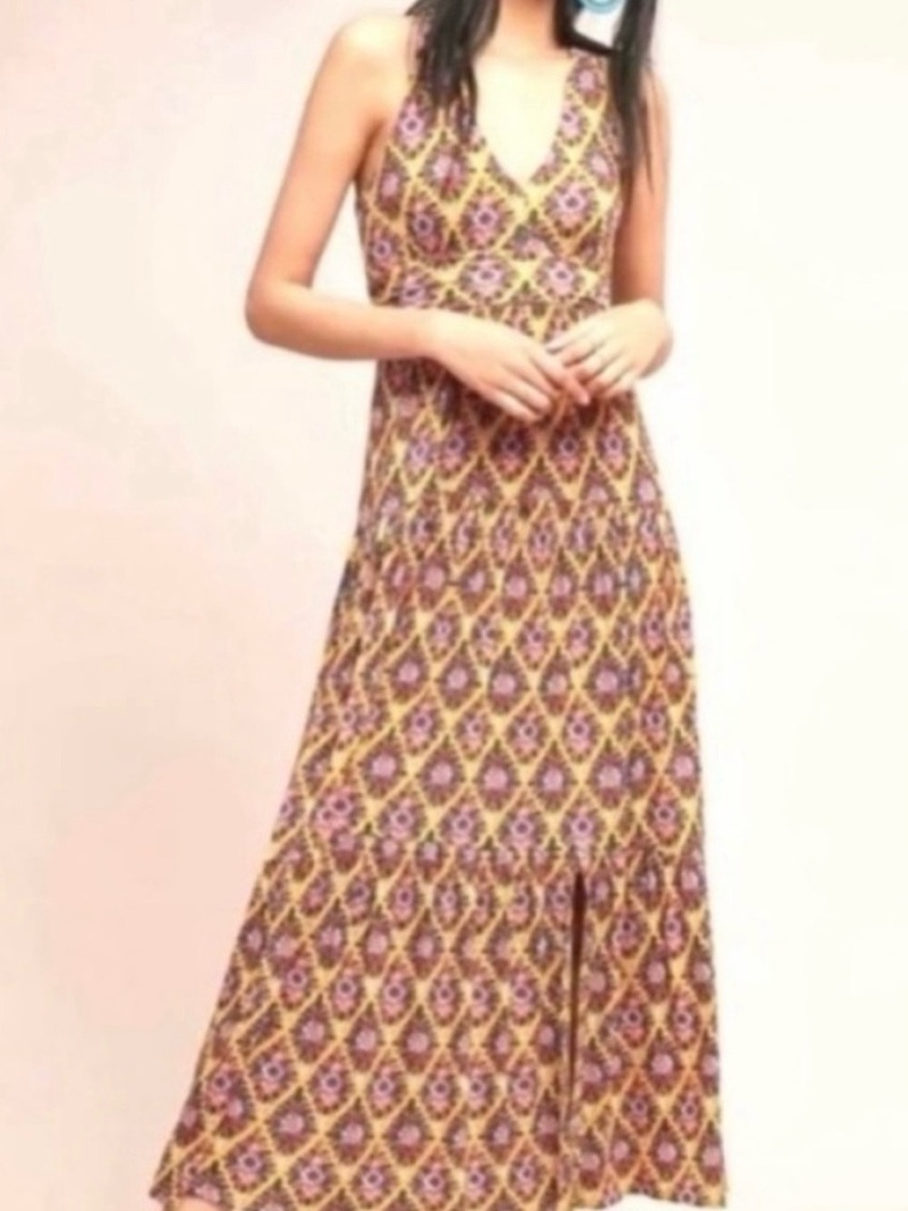 Anthropologie Maeve Luella Maxi Dress